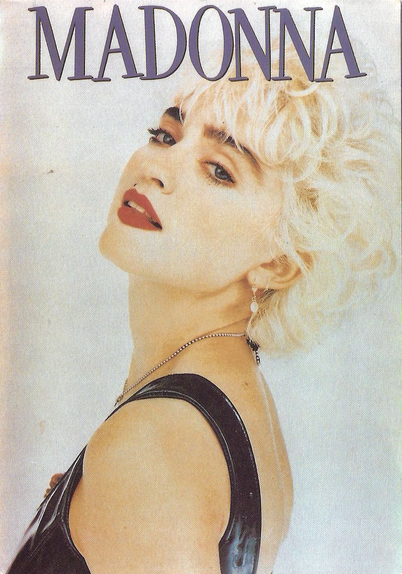 Pop card Record 117 Madonna